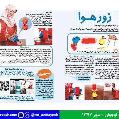 آزمایش زور هوا - آقای آزمایش